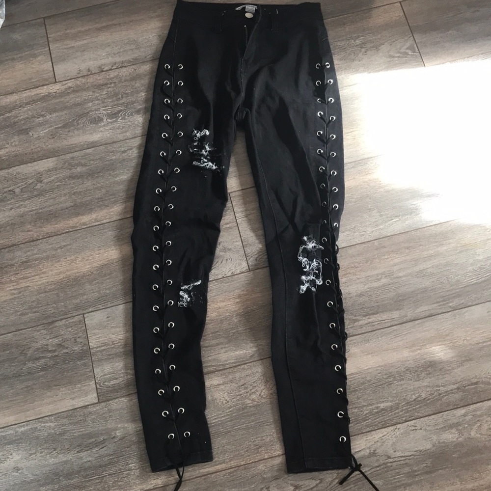 black jeans